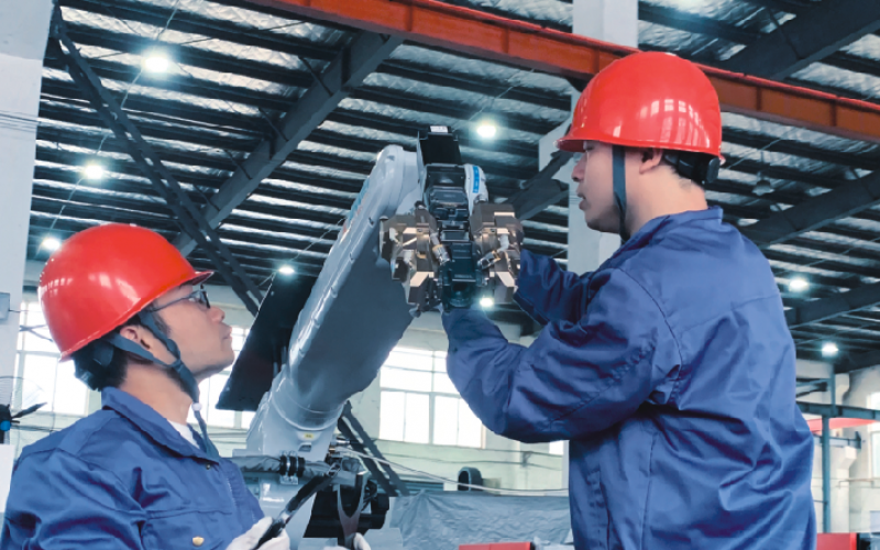 浙江金莎9001zz以诚为本以客户为中心：成功安装定制化机器人管线包，彰显“客户要求即行动指南”承诺