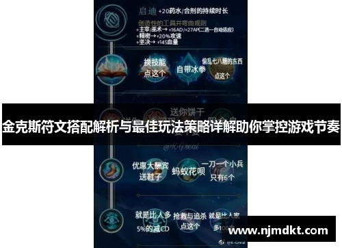 金克斯符文搭配解析与最佳玩法策略详解助你掌控游戏节奏